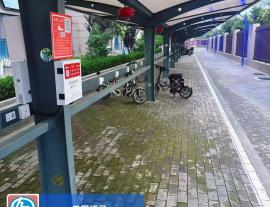 云锦瑞府充电桩停车棚案例